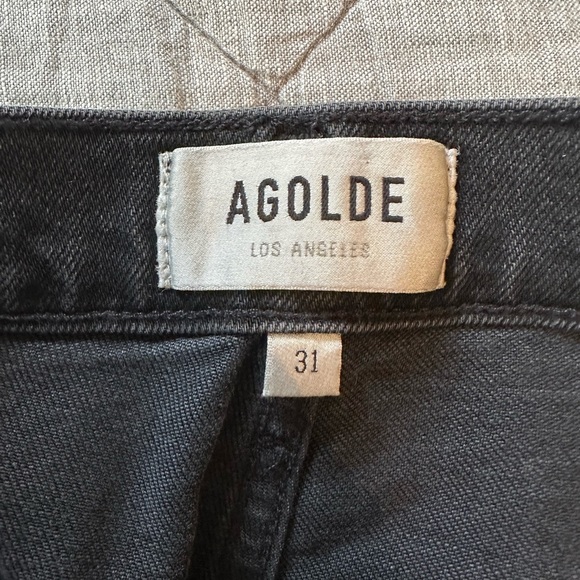 Agolde Riley crop jeans in Panoramic, size 31. - Picture 7 of 9